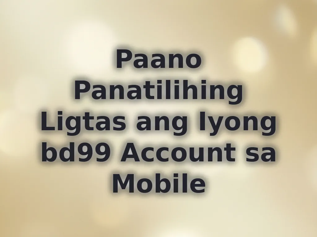 Mobile Security Tips